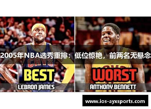 2005年NBA选秀重排：低位惊艳，前两名无悬念